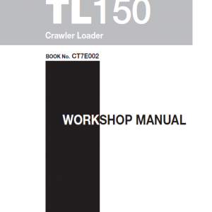 Takeuchi Tl150 Loader Service Manual