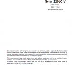 Daewoo Solar S220lc-v Excavator Service Manual