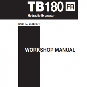 Takeuchi Tb180 Compact Excavator Service Manual