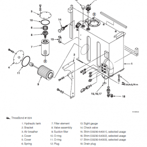 Takeuchi Tb285 Compact Excavator Service Manual