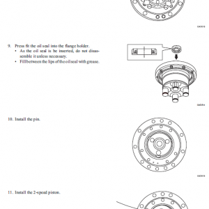 Takeuchi Tb014 And Tb016 Compact Excavator Service Manual