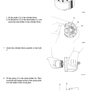 Takeuchi Tb138 Compact Excavator Service Manual