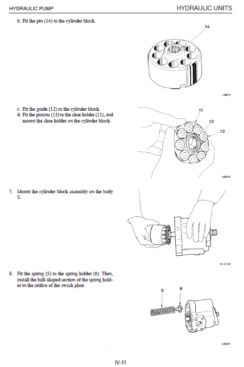 Takeuchi Tb138 Compact Excavator Service Manual