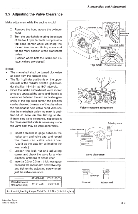 Takeuchi Tl150 Loader Service Manual