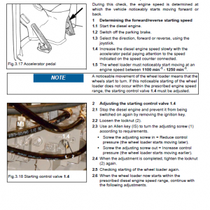 Takeuchi Tw65 Wheel Loader Service Manual