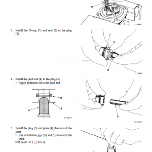 Takeuchi Tb180 Compact Excavator Service Manual