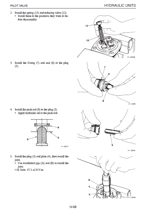 Takeuchi Tb180 Compact Excavator Service Manual