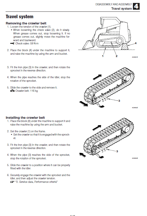 Takeuchi Tl120 Loader Service Manual