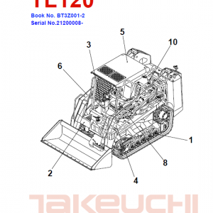 Takeuchi Tl120 Loader Service Manual