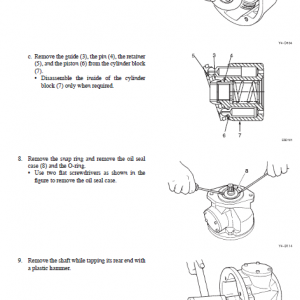 Takeuchi Tb153 Compact Excavator Service Manual