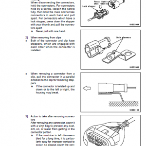 Komatsu Pc27mr-3, Pc30mr-3, Pc35mr-3 Excavator Service Manual