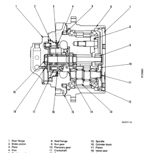 Komatsu Pc75uu-1 Excavator Service Manual