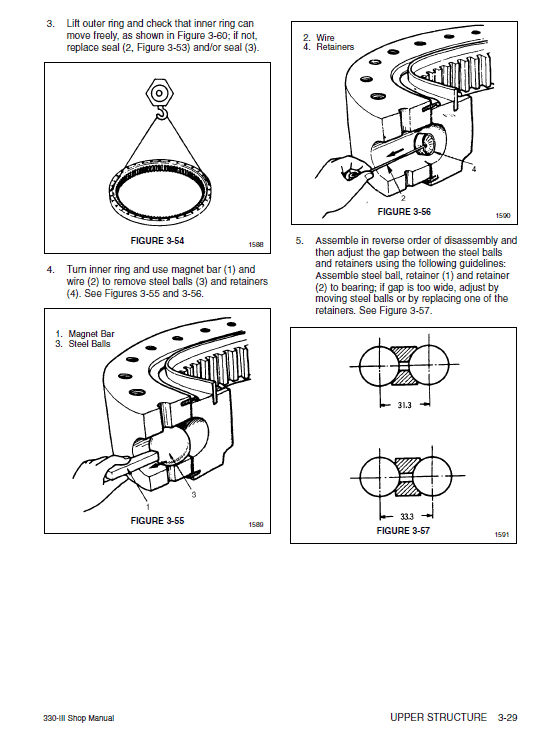 Daewoo Solar S330lc-3 Excavator Service Manual