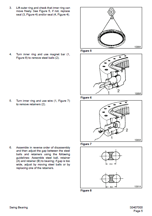 Daewoo Solar S330lc-v Excavator Service Manual