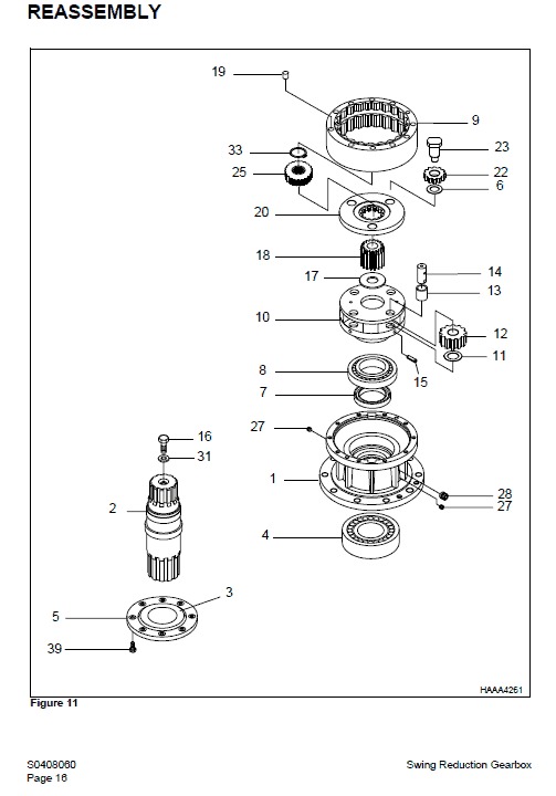 Daewoo Solar S450lc-v Excavator Service Manual