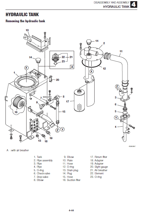 Takeuchi Tb228 Compact Excavator Service Manual