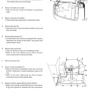 Takeuchi Tb025, Tb030 And Tb035 Excavator Service Manual