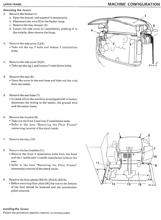 Takeuchi Tb025, Tb030 And Tb035 Excavator Service Manual