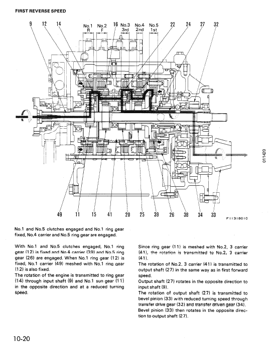 Komatsu D31p-20a, D31s-20, D31q-20, D37e-5, D37p-5a Dozer Manual