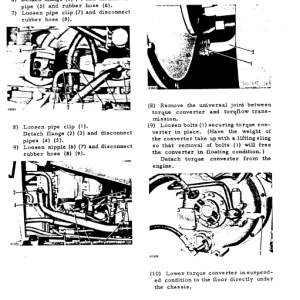 Komatsu D55s-3 Dozer Service Manual