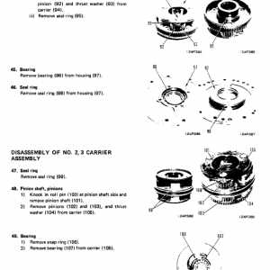 Komatsu D41s-3 And D41q-3 Dozer Service Manual