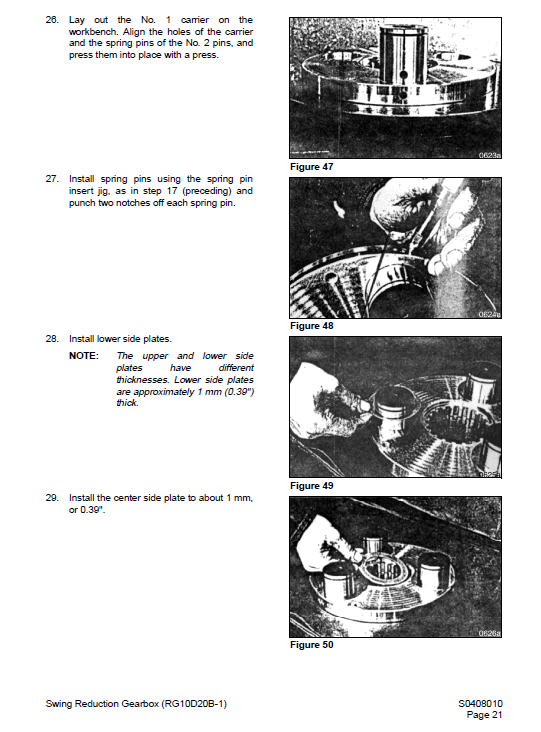 Daewoo Solar S220ll Excavator Service Manual