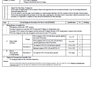 Komatsu Hm300-1l Dump Truck Service Manual