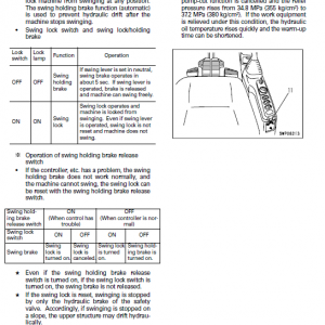 Komatsu Pc228us-3 And Pc228uslc-3 Excavator Service Manual