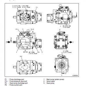 Komatsu Pc27mr-3, Pc30mr-3, Pc35mr-3 Excavator Service Manual