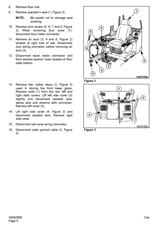 Daewoo Solar S290ll Excavator Service Manual