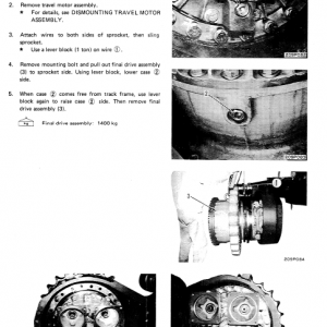 Komatsu Pc650-1 Excavator Service Manual