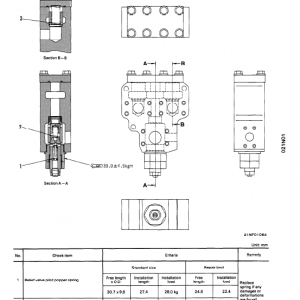 Komatsu Pc1000-1, Pc1000lc-1, Pc1000se-1, Pc1000sp-1 Excavator Manual