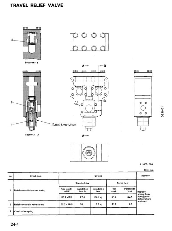 Komatsu Pc1000-1, Pc1000lc-1, Pc1000se-1, Pc1000sp-1 Excavator Manual