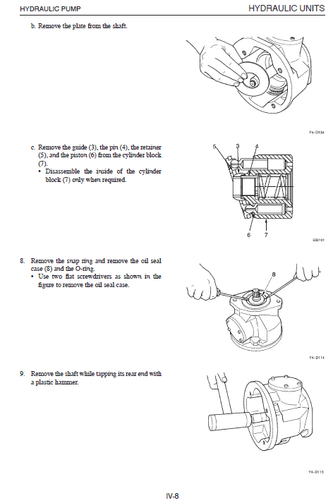 Takeuchi Tb153 Compact Excavator Service Manual