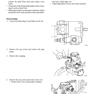 Takeuchi Tb175 And Tb175w Excavator Service Manual