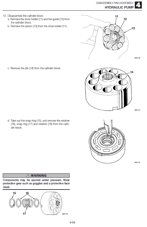 Takeuchi Tb235 Compact Excavator Service Manual