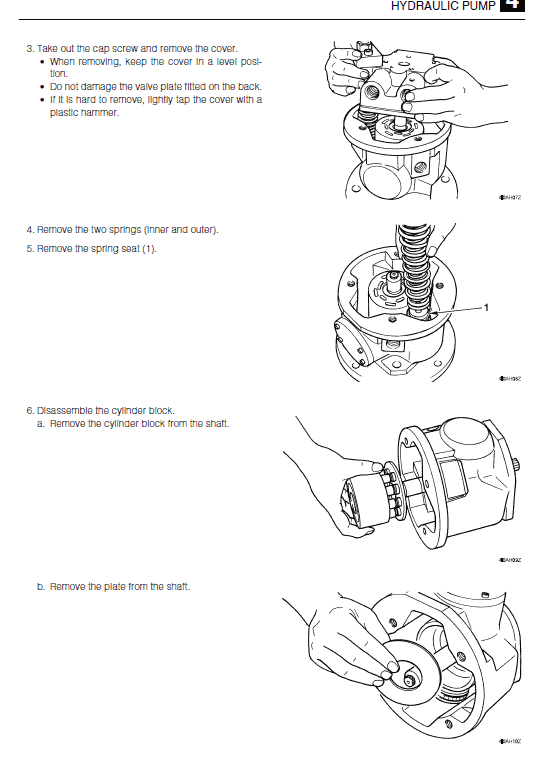 Takeuchi Tb240 Compact Excavator Service Manual