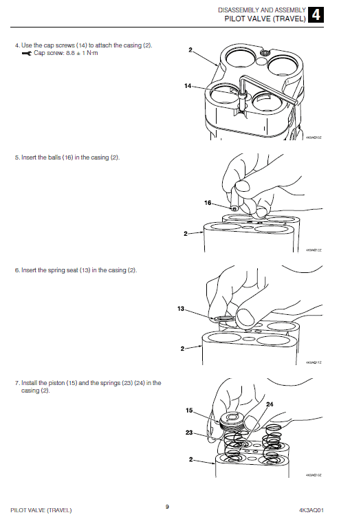 Takeuchi Tb285 Compact Excavator Service Manual