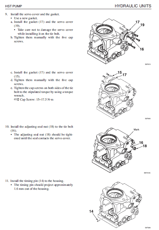 Takeuchi Tl130 Loader Service Manual