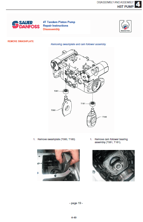 Takeuchi Tl240 Loader Service Manual