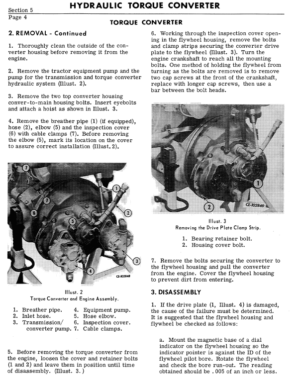 Komatsu Dresser 100c, 100e ,125c And 125e Dozer Service Manual