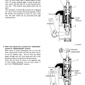 Komatsu D60s-7 And S65s-7 Dozer Service Manual