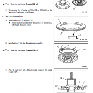 Komatsu Hm300-1l Dump Truck Service Manual