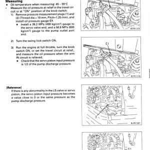 Komatsu Pc128uu-1 And Pc128us-1 Excavator Service Manual