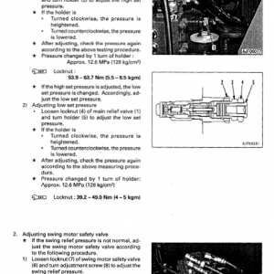 Komatsu Pc128uu-2 Excavator Service Manual