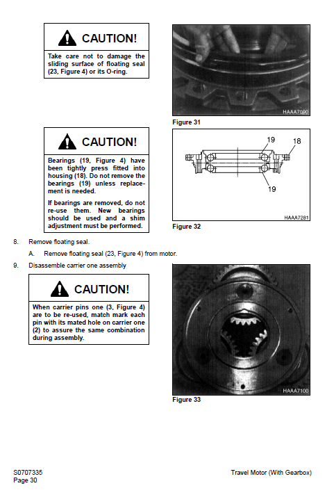 Daewoo Solar S250lc-v Excavator Service Manual