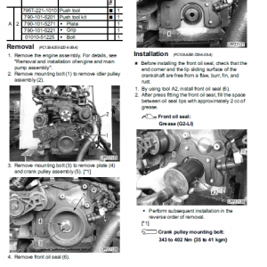 Komatsu Pc138uslc-10 Excavator Service Manual