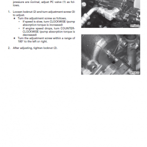 Komatsu Pc15mr-1 Excavator Service Manual