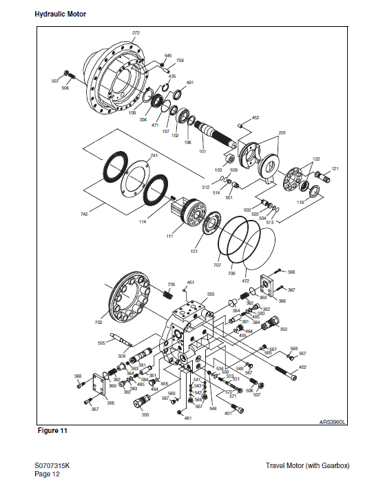 Daewoo Solar S300ll Excavator Service Manual