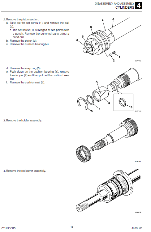 Takeuchi Tb240 Compact Excavator Service Manual